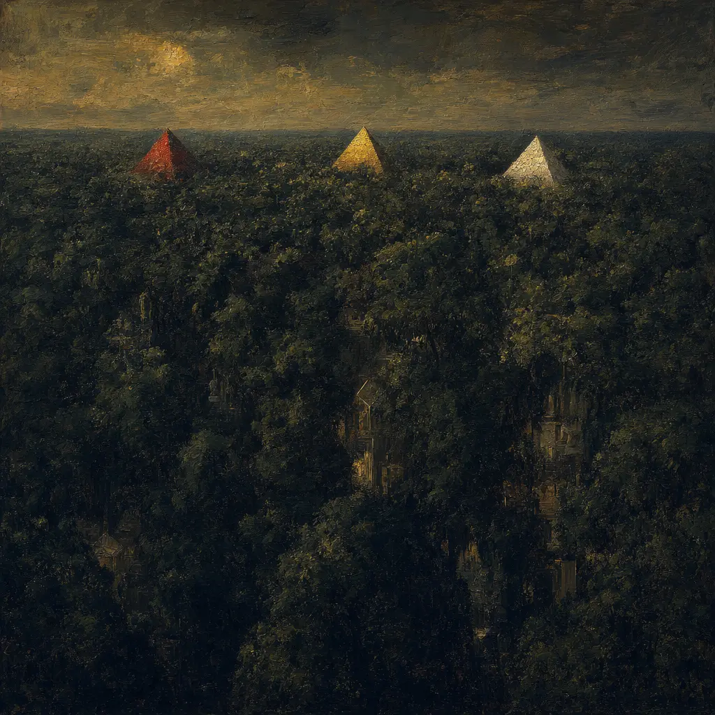 The Three Pyramids